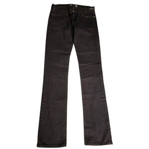 Goldsign Womens Size 26 Misfit Purple Straight Leg Jeans 34 Inseam